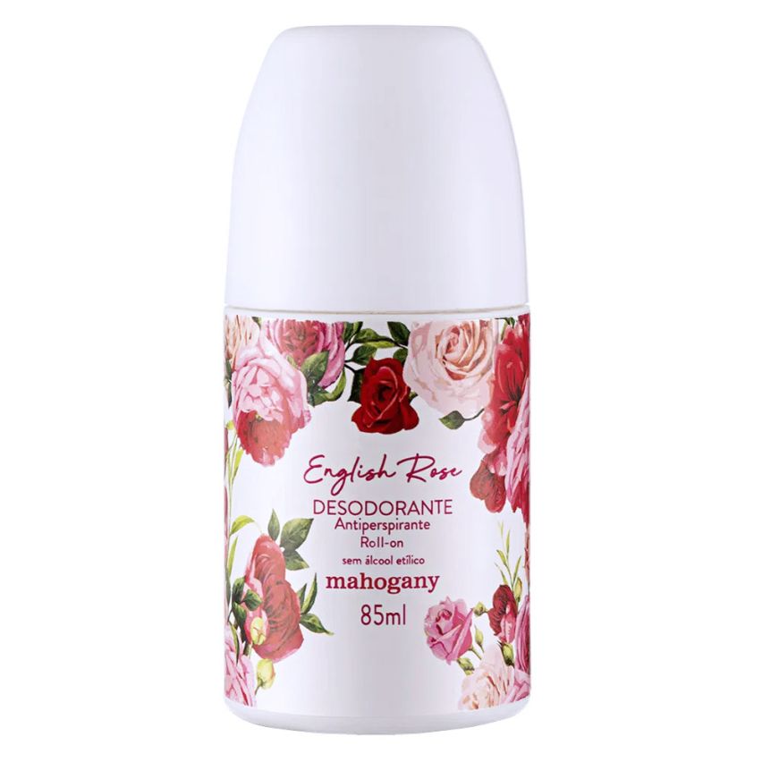 Desodorante Roll-on Mahogany English Rose 85 ml