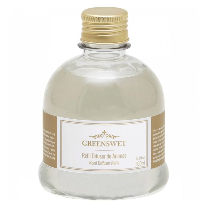 Refil Difusor de Aromas Greenswet Quartzo Branco 300 ml