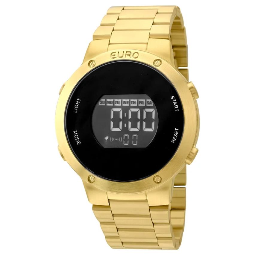 Relógio Euro Feminino Dourado Fashion Fit EUBJ3279AA/4D