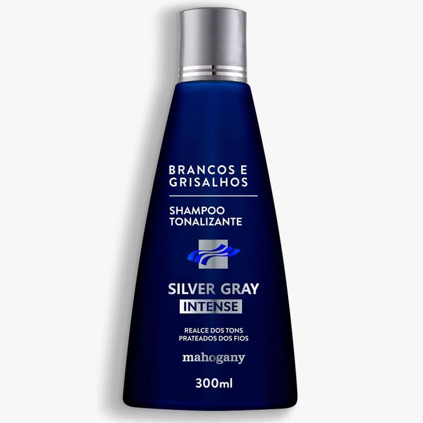 Shampoo Silver Gray Intense 300 ml - Mahogany