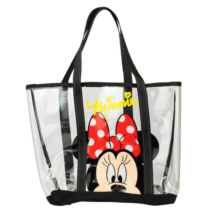 Bolsa Infantil Minnie Transparente - Disney