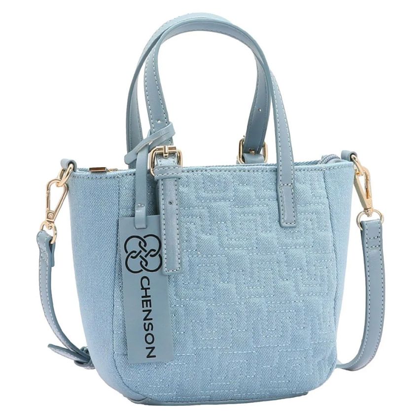 Bolsa Mini Bag Feminina Jeans Azul 3684556 - Chenson