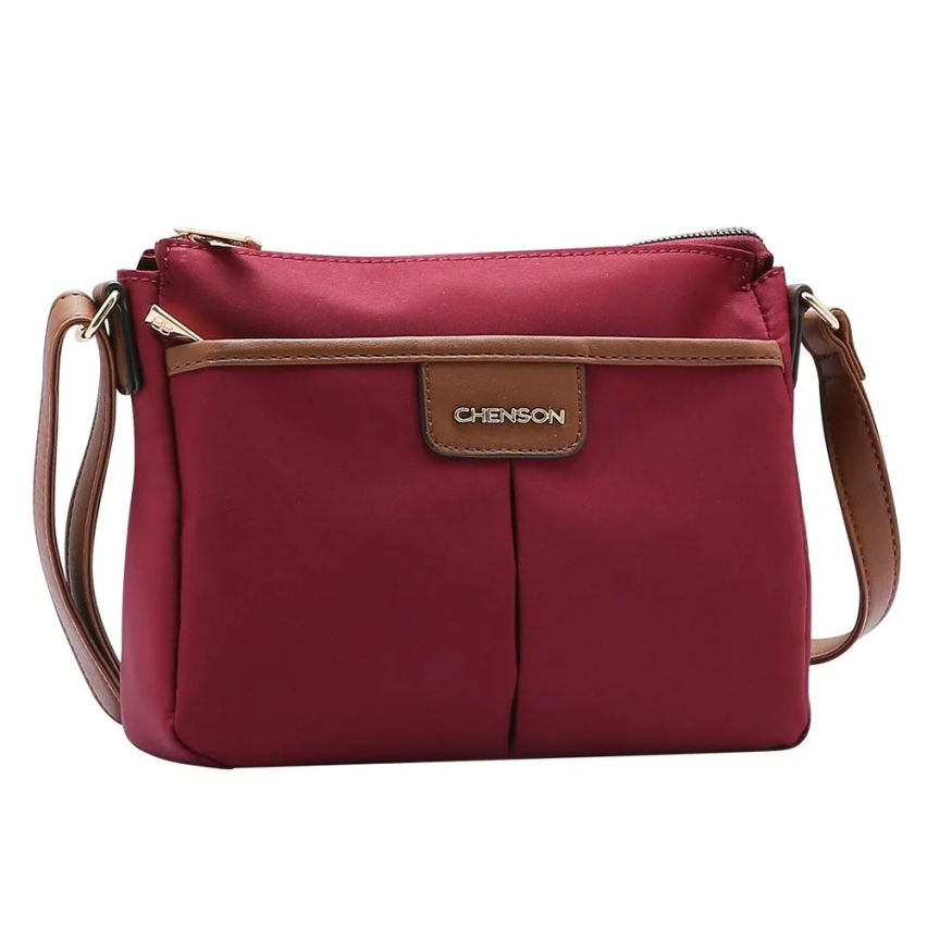 Bolsa Mini Bag Feminina Vinho 3484129 - Chenson
