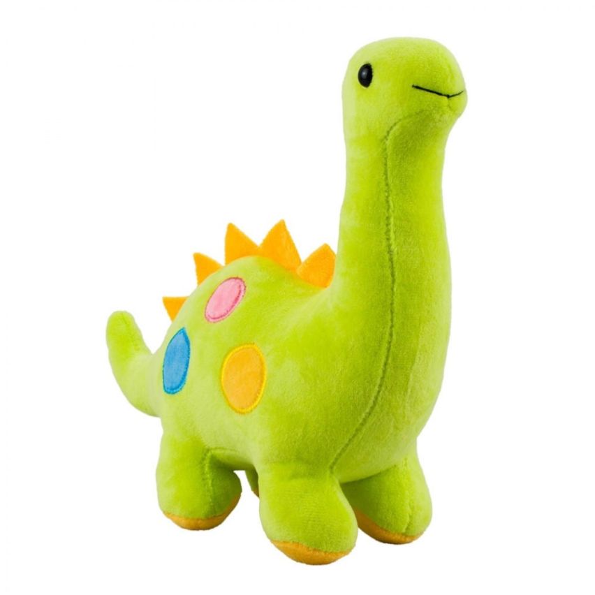 Dinossauro de Pelúcia Verde Limão 14 cm - Fofy Toys