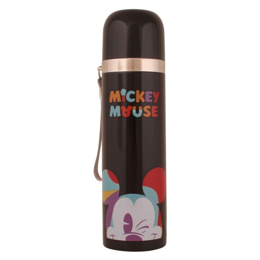Garrafa Térmica Mickey 90 Anos em Inox 500 ml