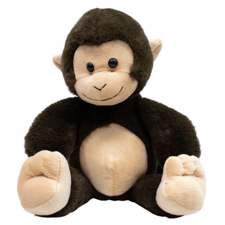 Macaco de Pelúcia Marrom Cauda Longa 25 cm - Fofy Toys