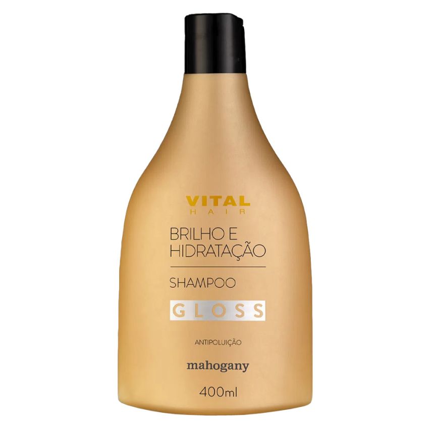 Shampoo Mahogany Gloss Brilho e Hidratação 400 ml